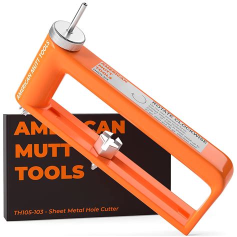 sheet metal hole cutter home depot|adjustable sheet metal cutter.